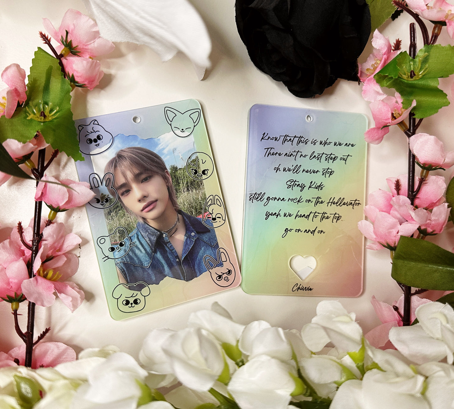 SKZOO Magnetic Bookmarks + Acrylic Photocard Holder