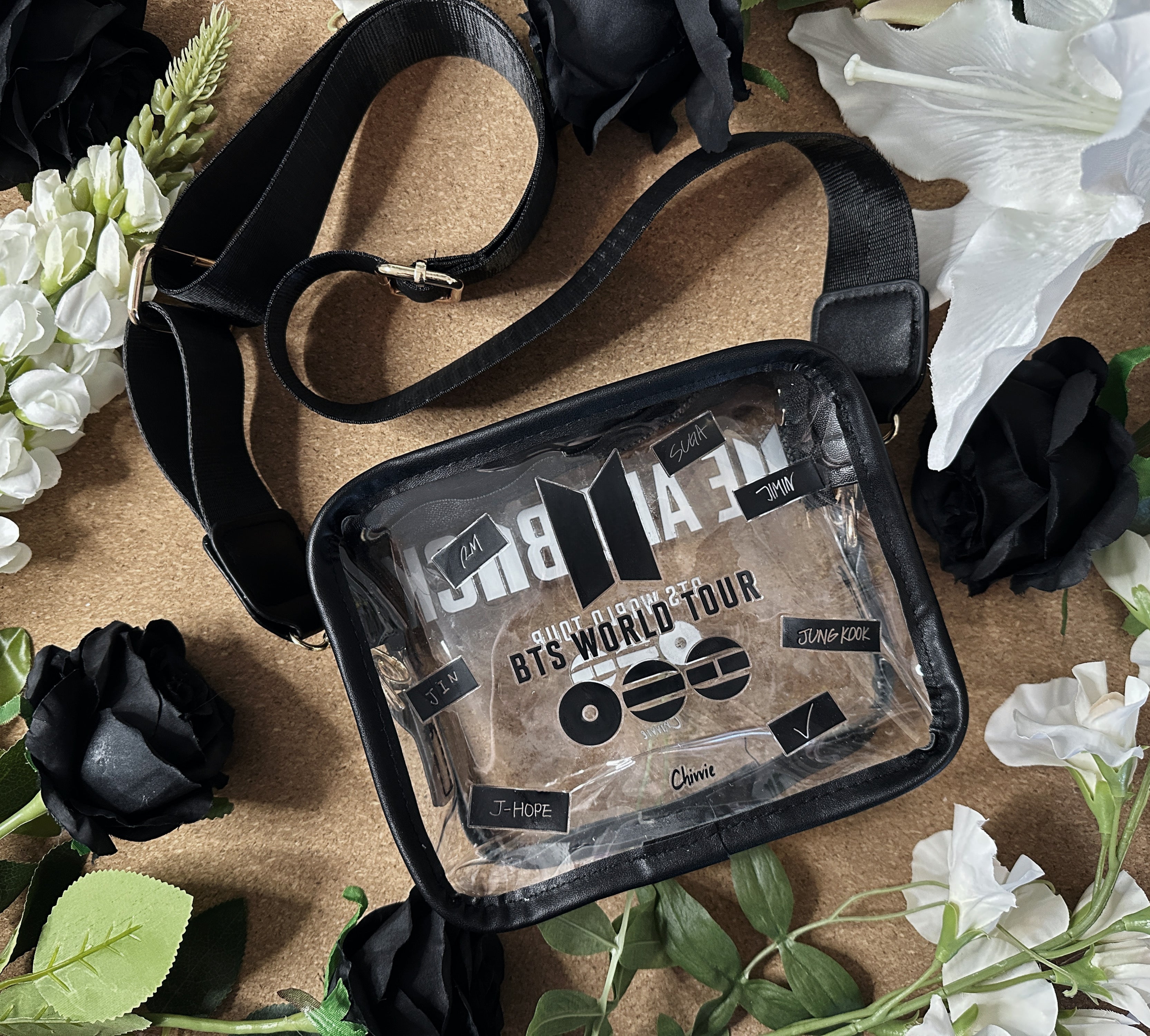 BTS “ARIRANG World Tour“ Clear Concert Bags – K-Pop Essentials by