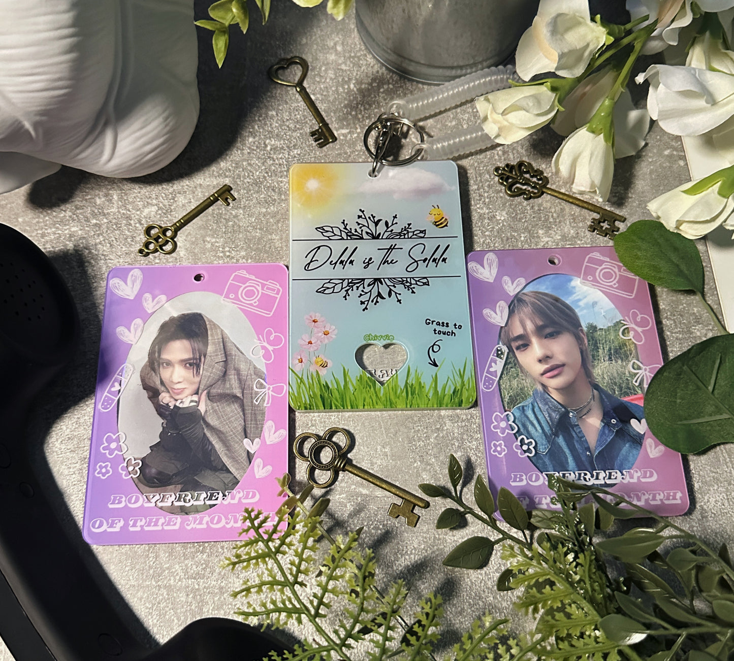 "Delulu - Boyfriend of the Month" Acrylic Photocard Holder
