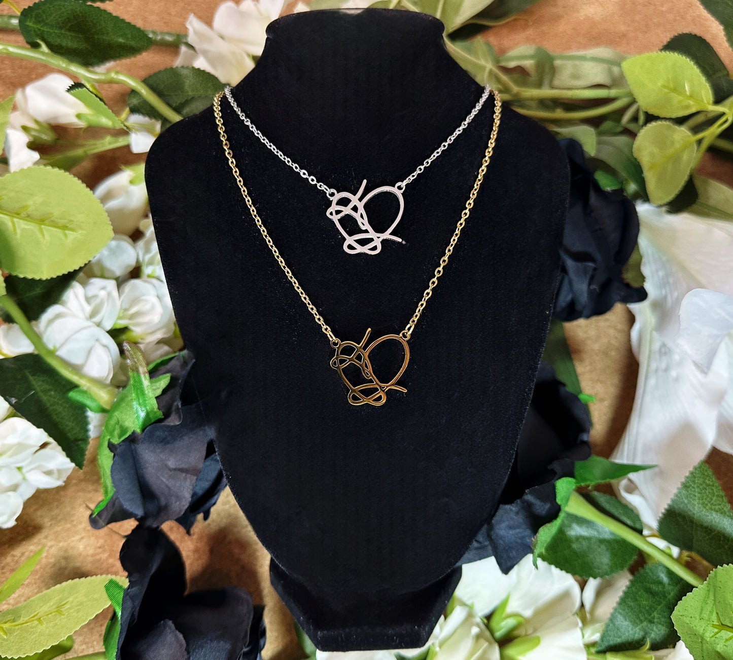 BTS “Love Yourself“ Heart Necklace