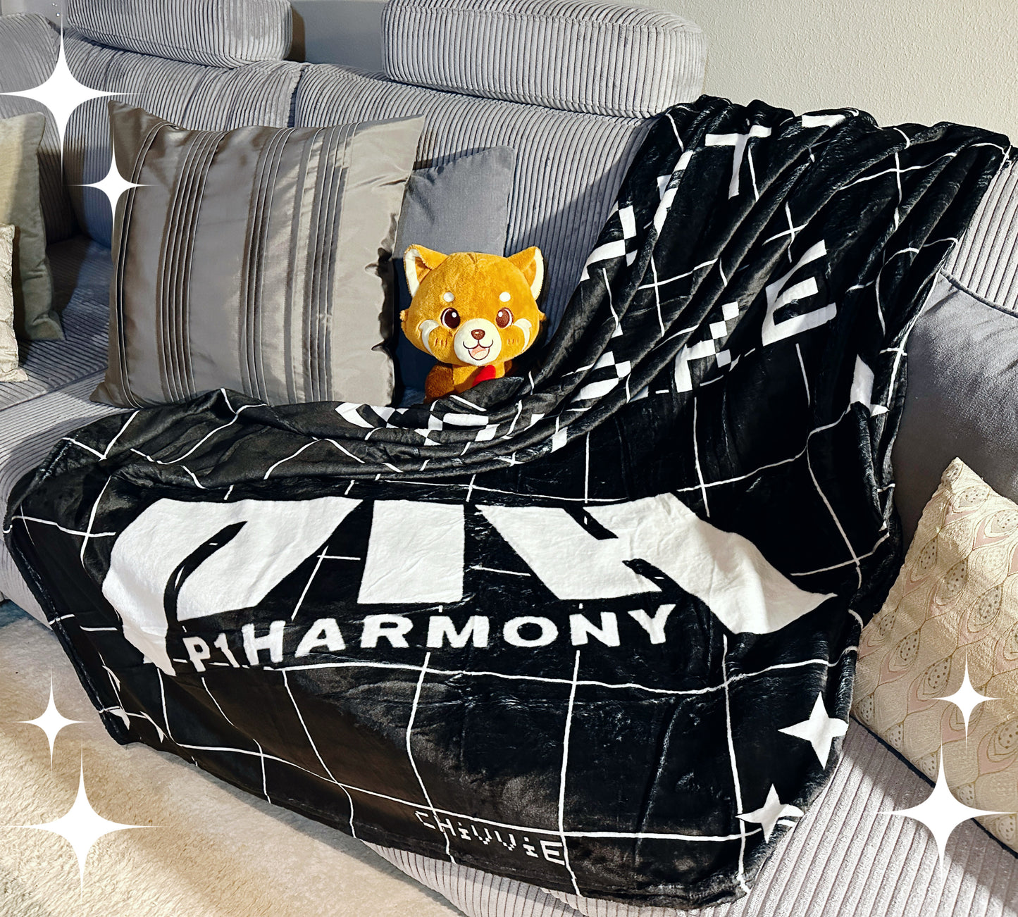 P1Harmony “Game Lovers Club“ Blanket
