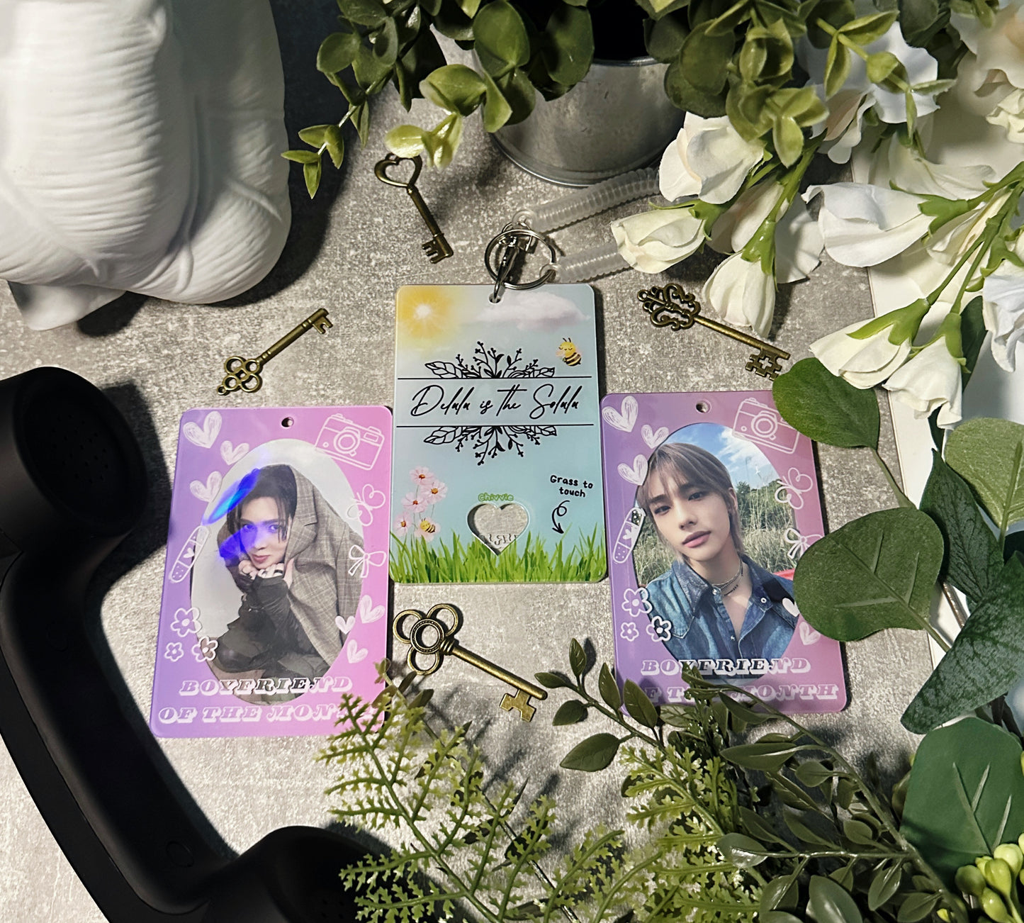 "Delulu - Boyfriend of the Month" Acrylic Photocard Holder