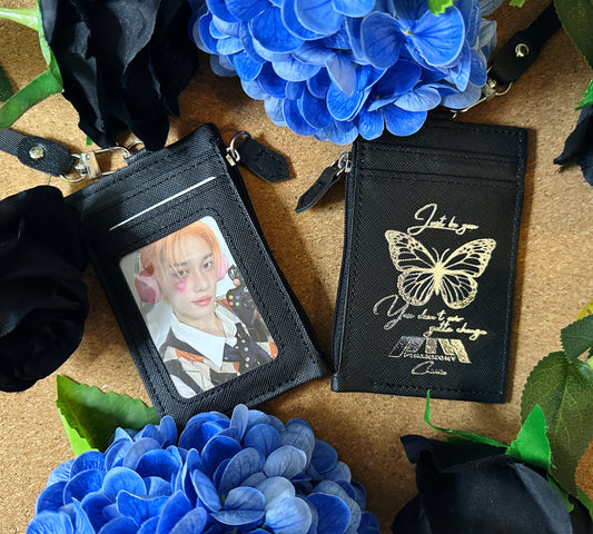 P1Harmony “Butterfly“ Concert Wallet black