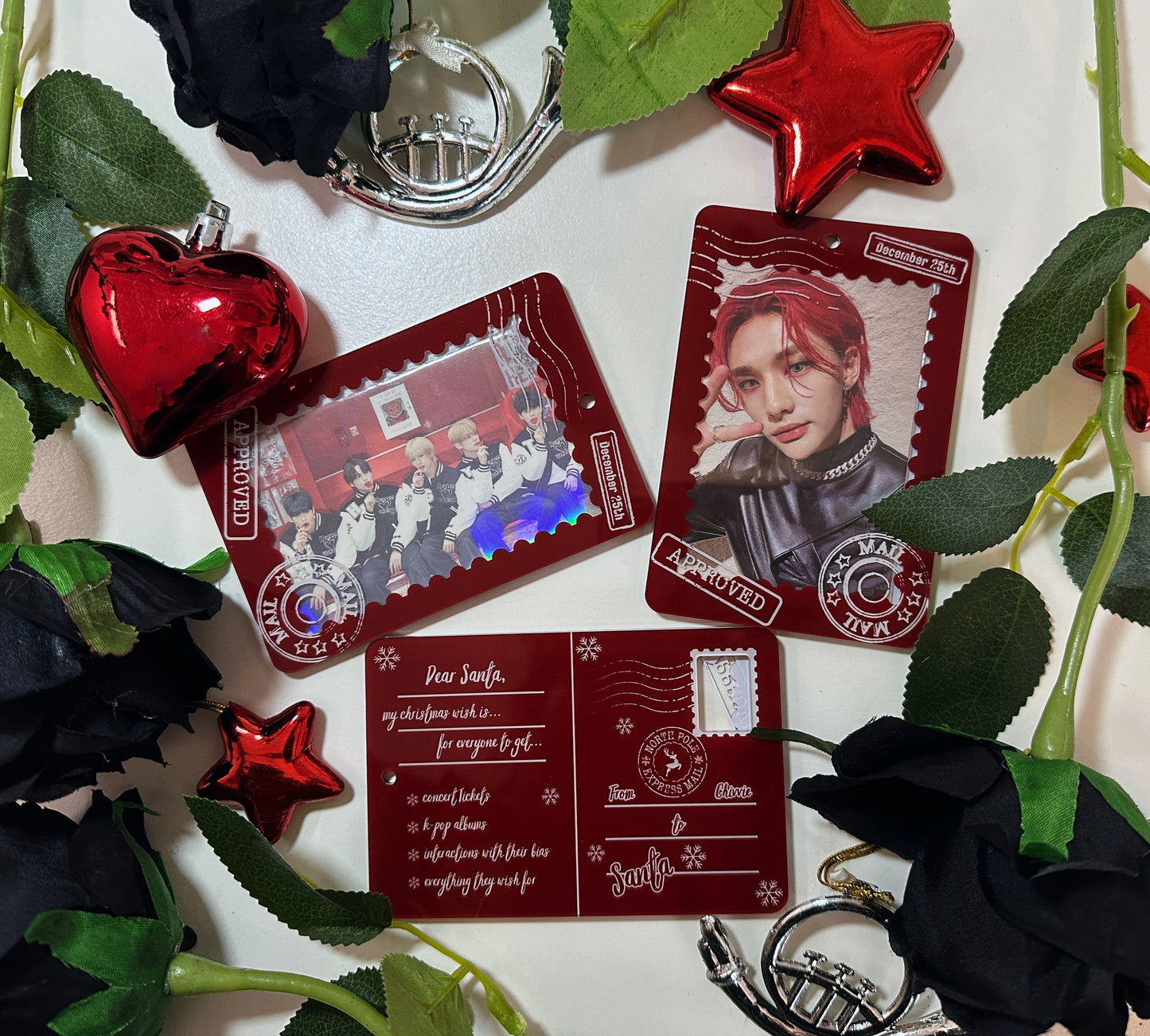 CHRISTMAS 2025 Collection Acrylic Photocard Holder