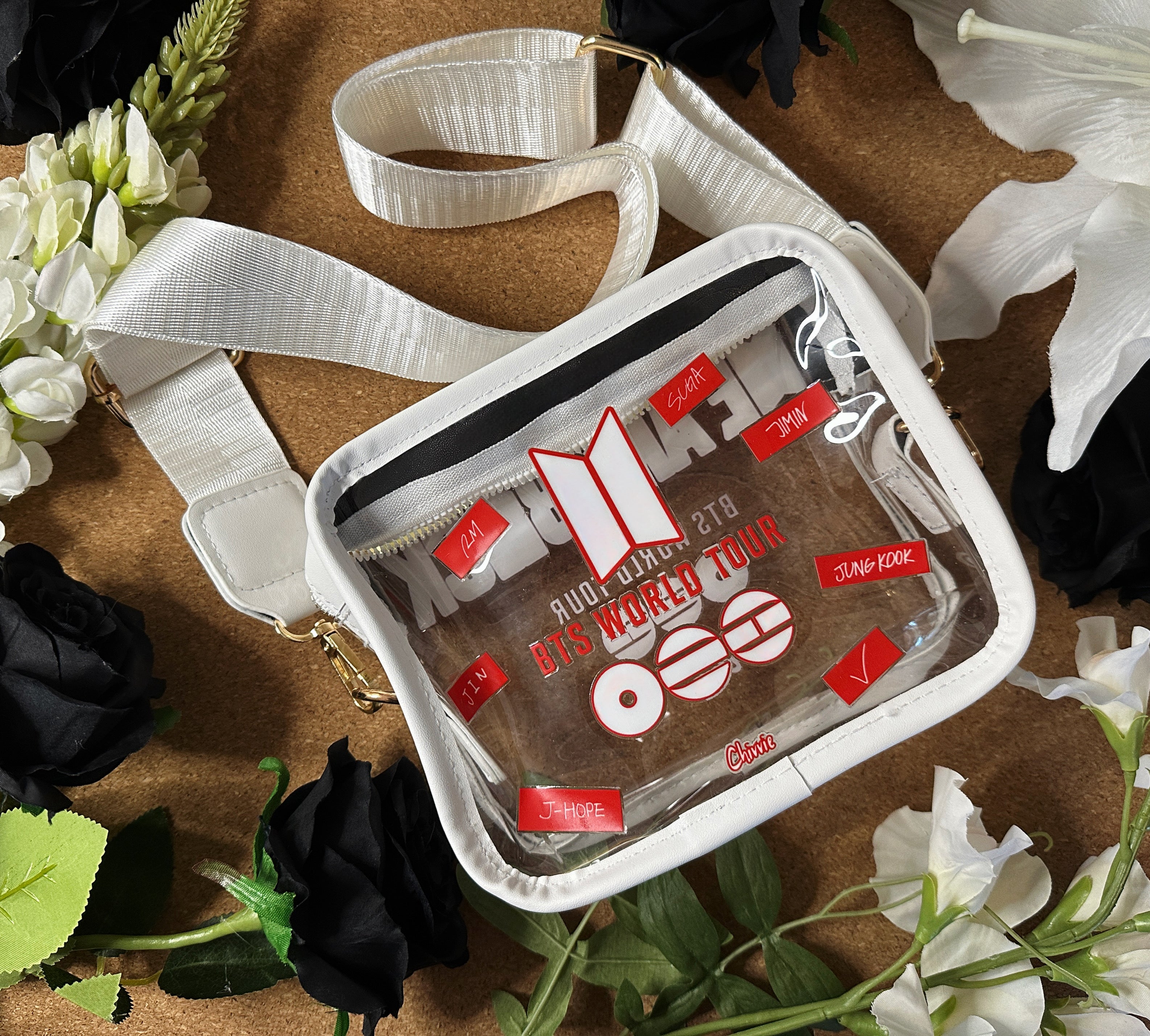 BTS “ARIRANG World Tour“ Clear Concert Bags – K-Pop Essentials by