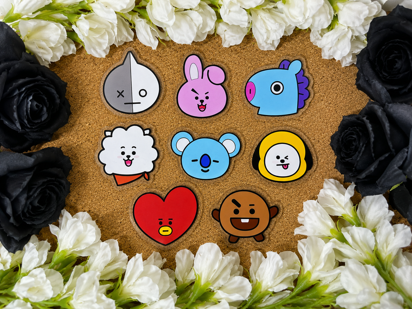 BTS “BT21“ Acrylic Phone Grips