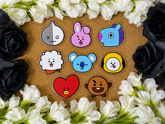 BTS “BT21“ Acrylic Phone Grips