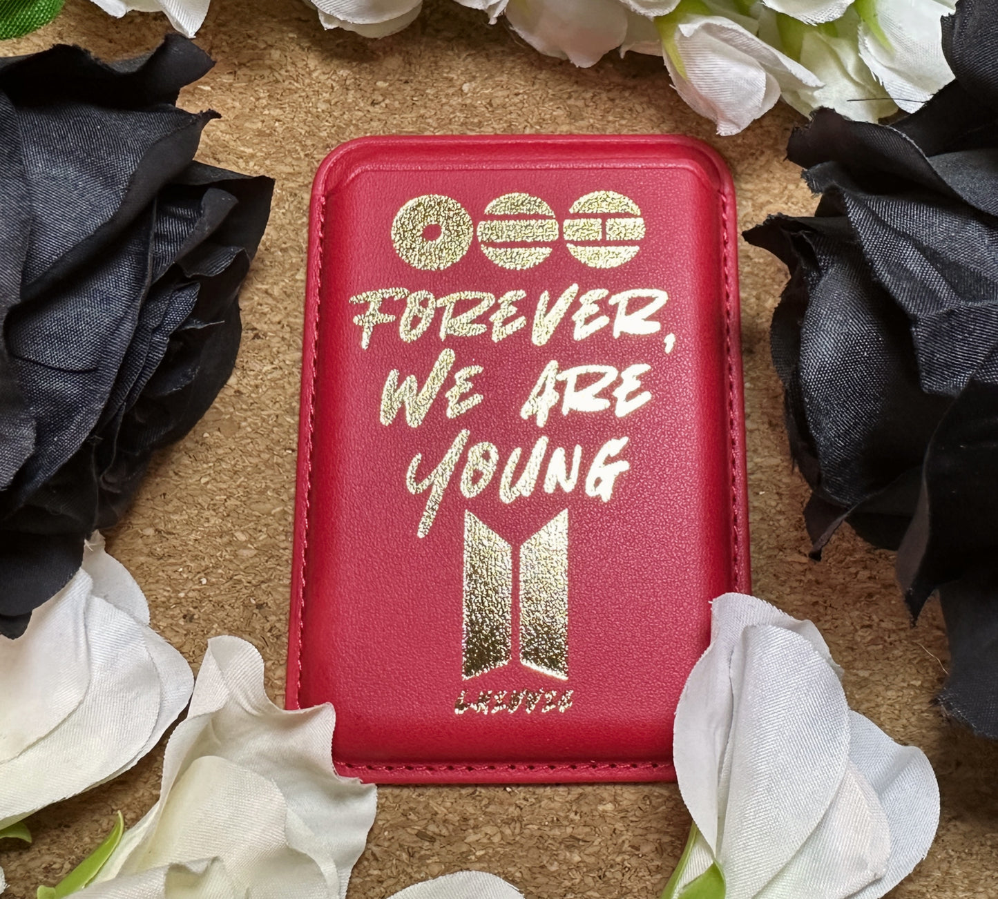 BTS “ARIRANG“ Magnetic Phone Wallets [red]