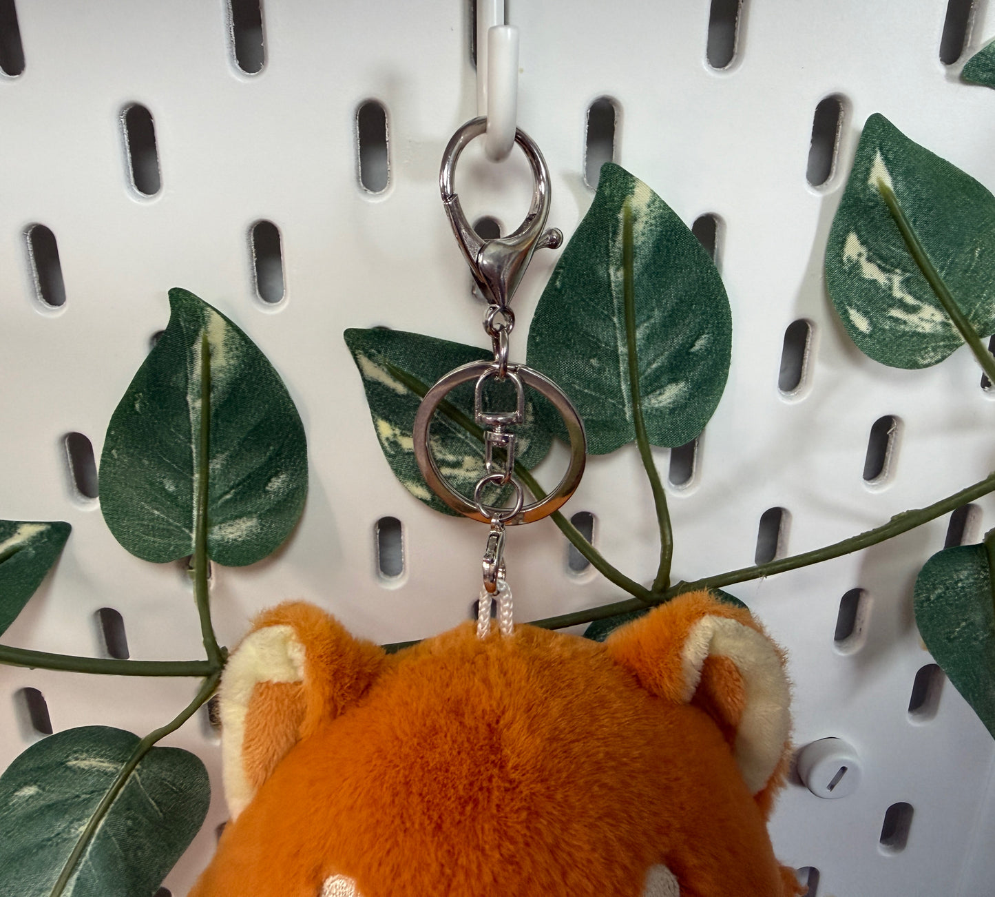 Baby CHILI Red Panda Plush Keychain