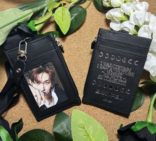 ENHYPEN “Dark Blood“ Concert Wallet [black/silver]