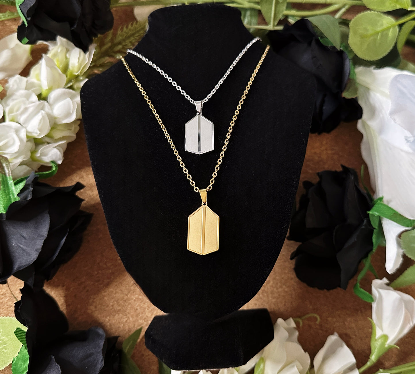 BTS "ARMY Logo" Necklace [frosted/matt]
