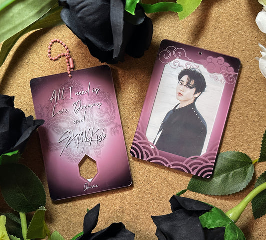 SKZ "Love, Dreams & Stray Kids" Acrylic Photocard Holder