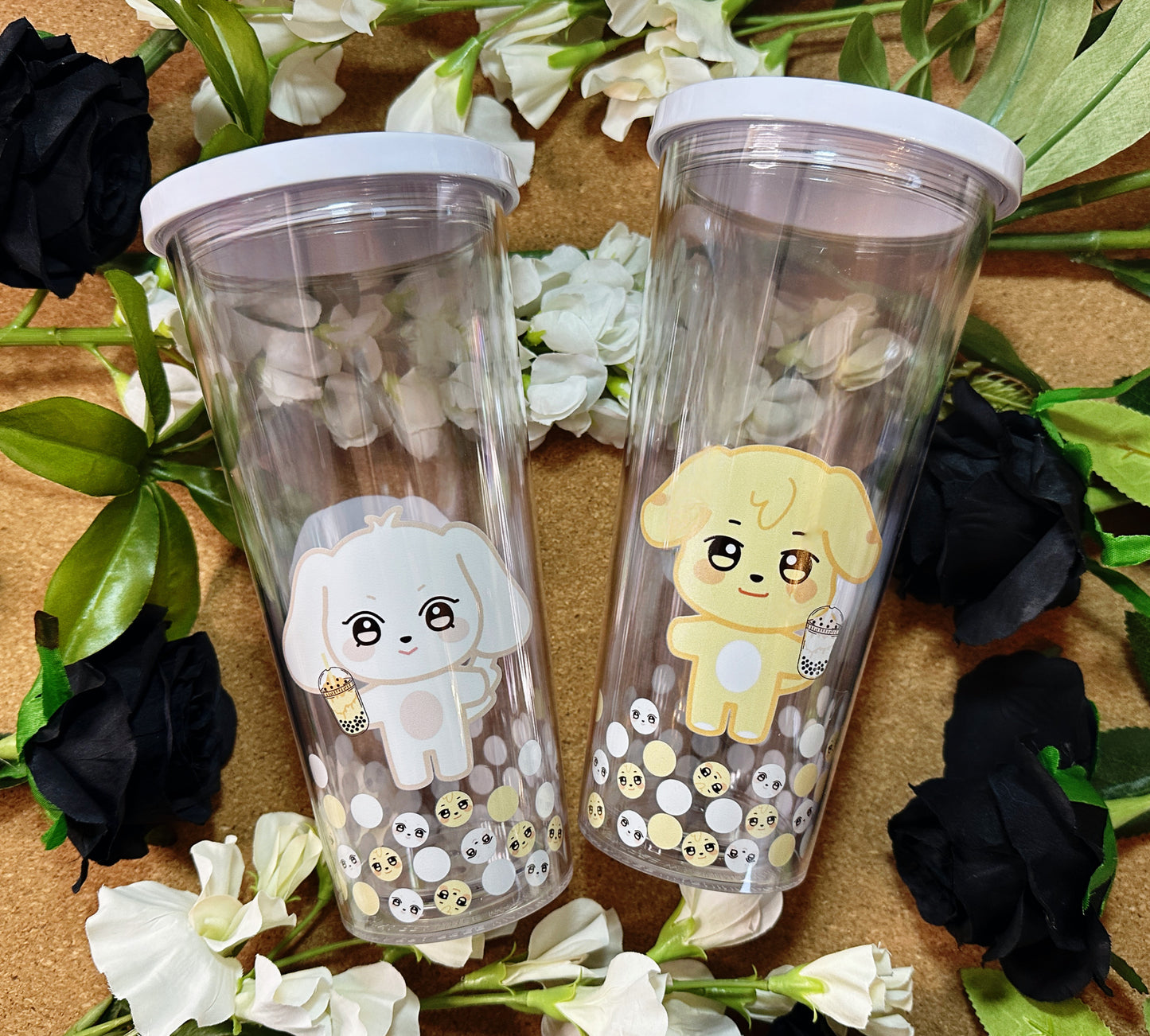 ATEEZ Aniteez 700ml Boba Cup