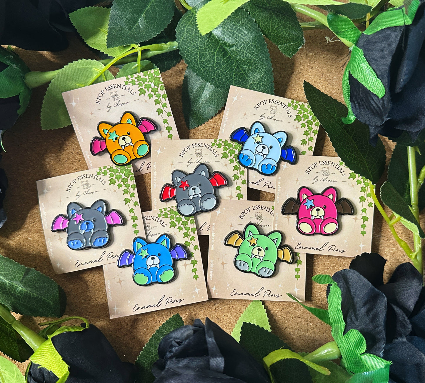 ENHYPEN “Vampire“ Enamel Pins
