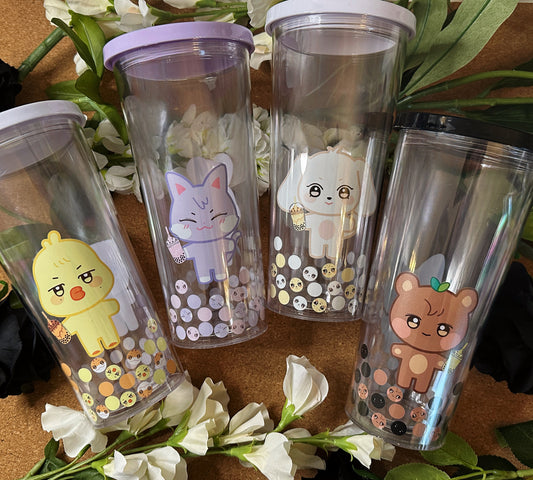 ATEEZ Aniteez 700ml Boba Cup