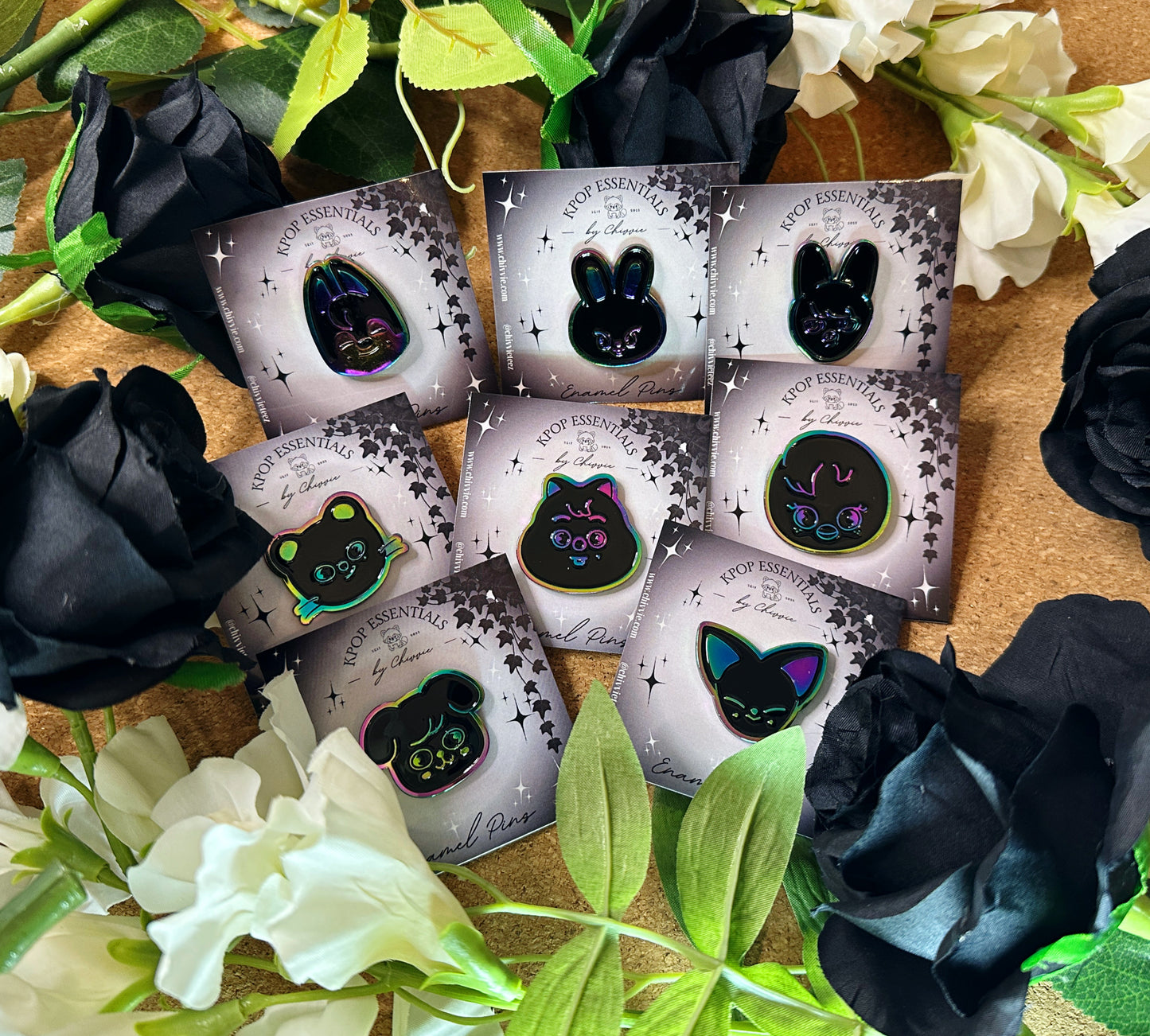 SKZ “Rainbow SKZOO“ Enamel Pins