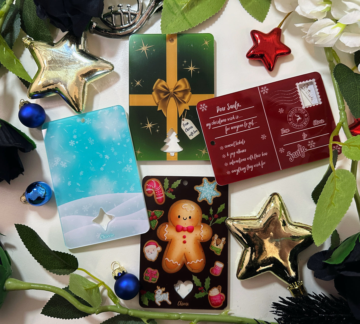 [Preorder] CHRISTMAS 2025 Collection Acrylic Photocard Holder