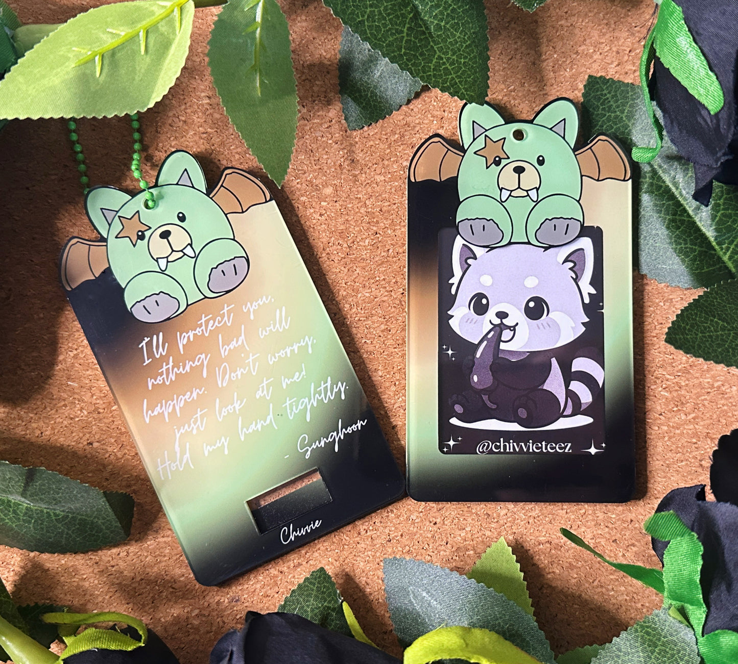 ENHYPEN Vampire Acrylic Photocard Holder