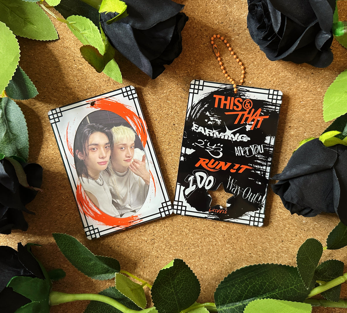 SKZ "RUN IT" Acrylic Photocard Holder