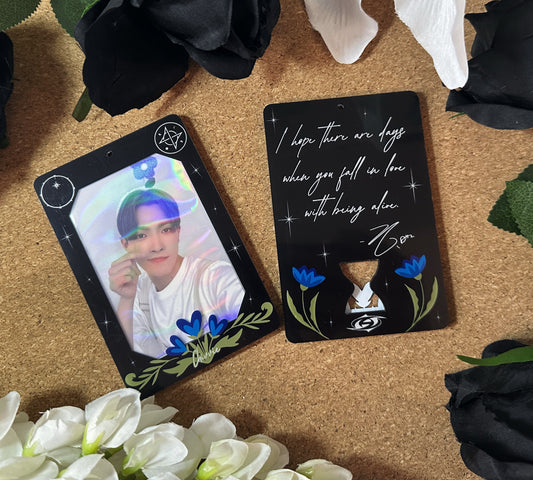 ATEEZ "Fall in Love with being Alive" Acrylic Photocard Holder