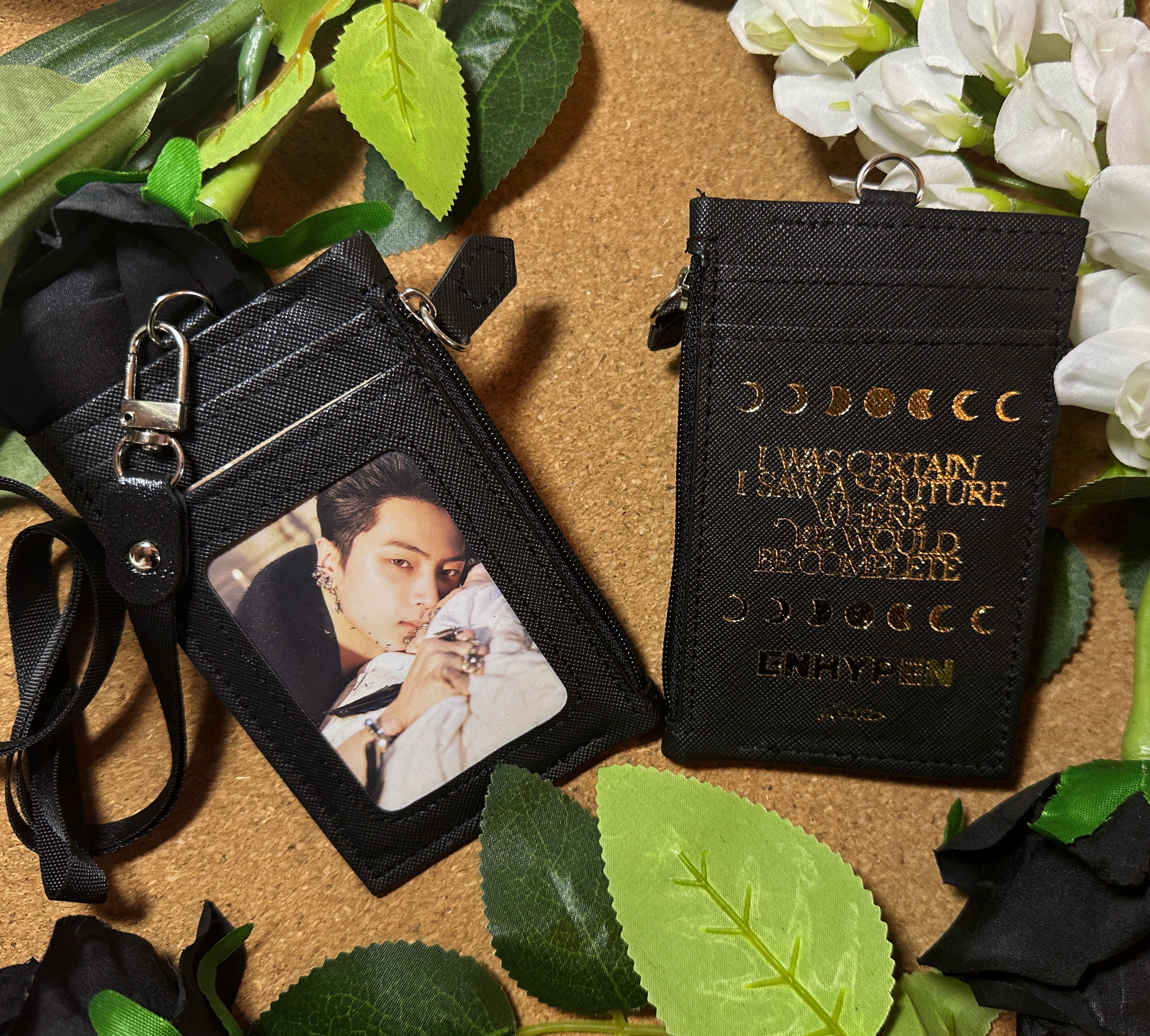 ENHYPEN “Dark Blood“ Concert Wallet [black/gold] – K-Pop