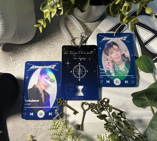 ATEEZ "Turbulence" Acrylic Photocard Holder