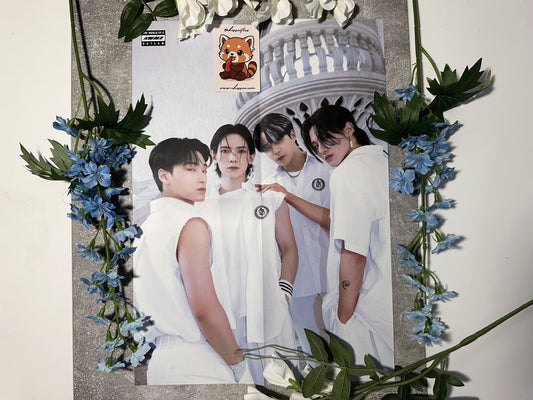 ATEEZ Official Outlaw Poster - Unit (YS, SN, WY, JH)